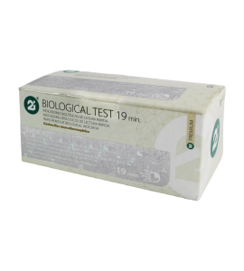 Indicador Biológico Teste Esterilização Vapor 19Min 50Un 2I